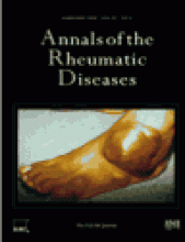 Annals of the Rheumatic Diseases: 59 (2)