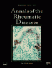 Annals of the Rheumatic Diseases: 59 (3)
