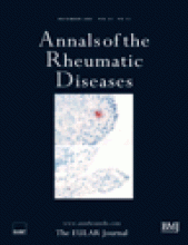 Annals of the Rheumatic Diseases: 65 (12)