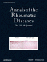 Annals of the Rheumatic Diseases: 69 (6)