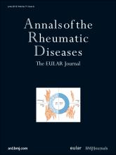 Annals of the Rheumatic Diseases: 71 (6)