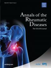 Annals of the Rheumatic Diseases: 74 (3)